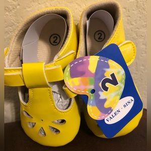 Valen Sina Toddler Yellow Soft Shoe